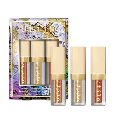 Stila All Fired Up Glitter & Glow Liquid Eyeshadow Set