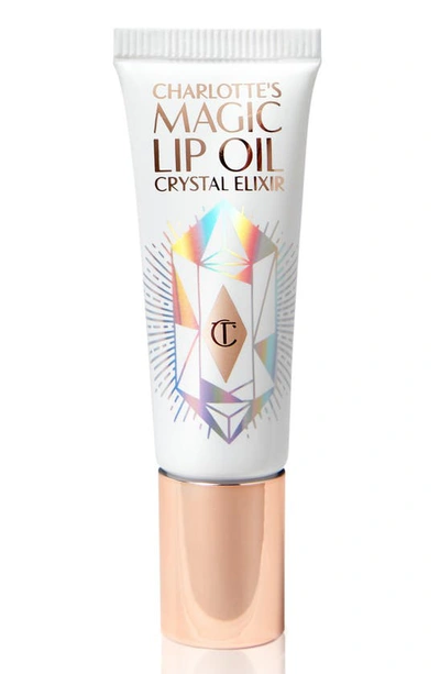 Charlotte Tilbury Charlotte's Magic Lip Oil Crystal Elixir 0.27 oz/ 8 ml In Colorless