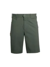Incotex Men's Gary Techno Golf Shorts In Green Grey