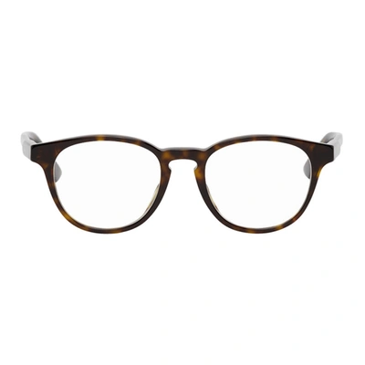 Gucci Tortoiseshell Round Glasses In 002 Tortois