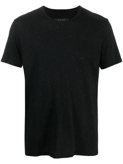Rag & Bone Classic Base Slim Fit T-shirt In Black