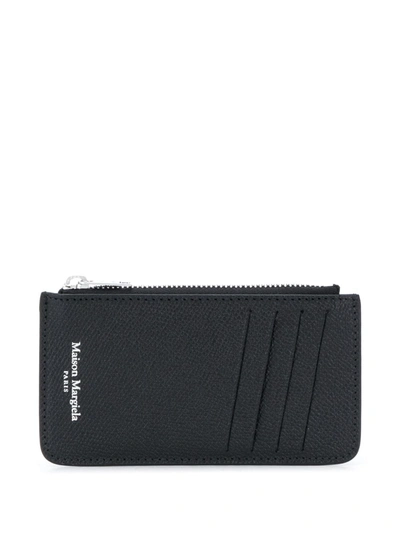 Maison Margiela Four-stitch Wallet In Black