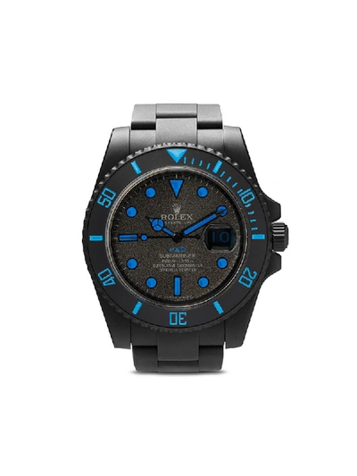 Mad Paris Rolex Submariner 46mm In Black Aqua Blue