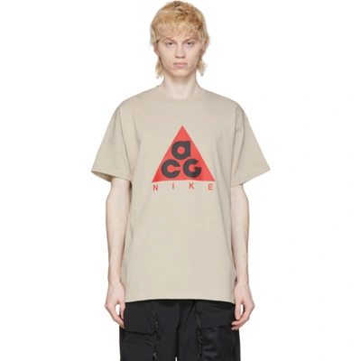 Nike Acg Men's Graphic T-shirt In 221 String/