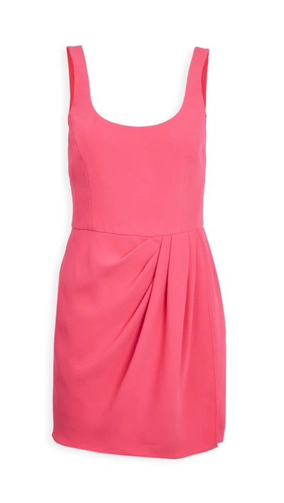 Amanda Uprichard Encore Dress In Cerise