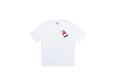 Pre-owned Palace  Tri-phone T-shirt White