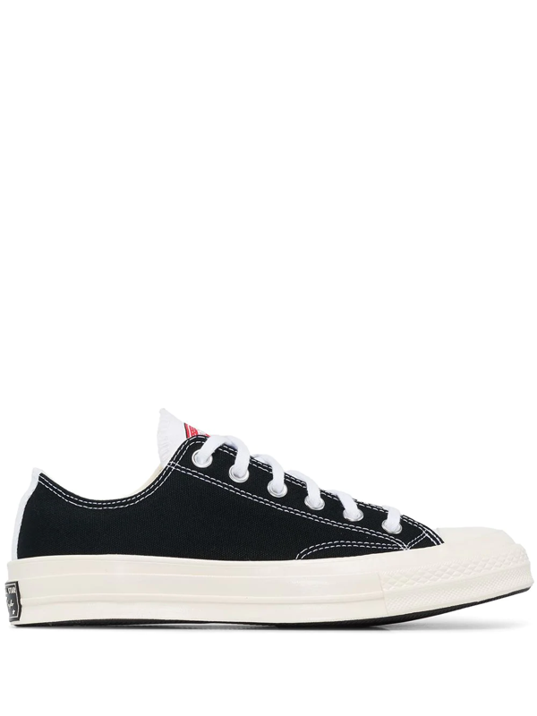 Converse White Chuck 70 Leo Canvas Panelled Low Top Sneakers | ModeSens