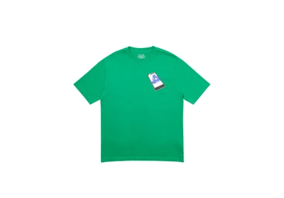 Pre-owned Palace  Tri-phone T-shirt Green