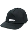 Off-white Baseball Cap Hats In Black Cotton