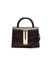 Demellier Nano Montreal Leather Satchel In Tobacco