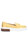 Tod's Loafers In Yellow