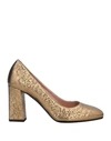 Pollini Pumps In Gold