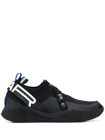 Swear Crosby Knit Sneakers In Black