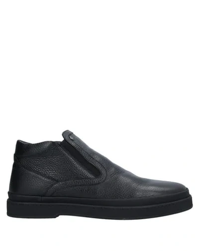 Pollini Sneakers In Black
