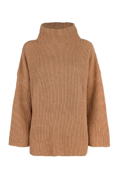 Aragona Women's Brown Cashmere Sweater