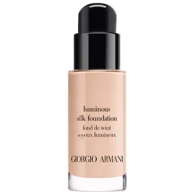 Giorgio Armani Beauty Mini Luminous Silk Perfect Glow Flawless Oil-free Foundation 3.75 0.6 oz/ 18 ml