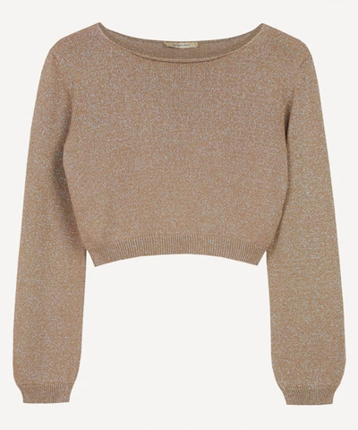 Paloma Wool Dor Sparkle Sweater In Ochre