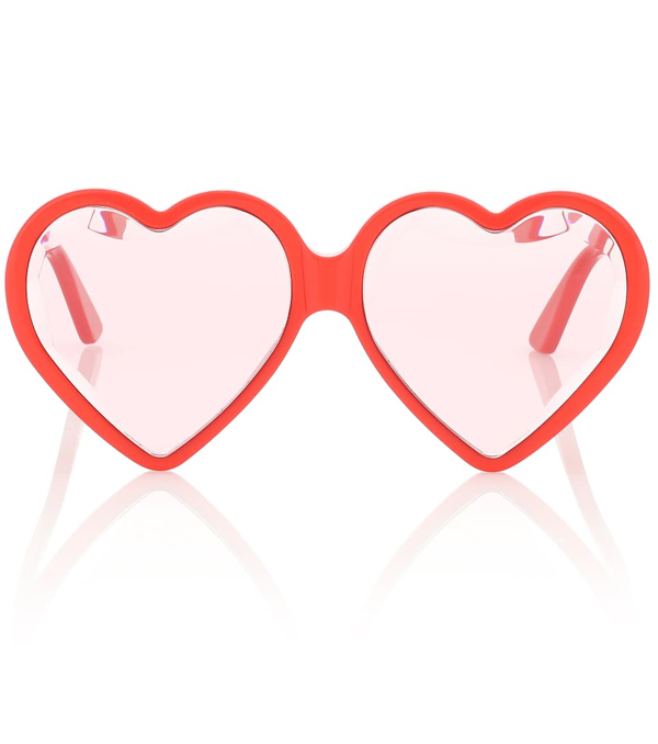 gucci heart sunglasses