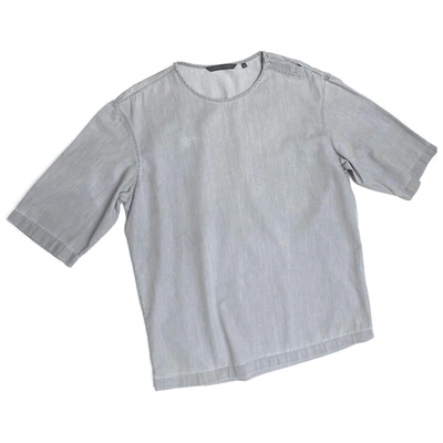 Pre-owned Lemaire Grey Cotton T-shirt