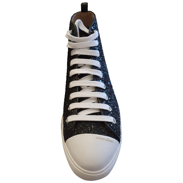 miu miu glitter trainers