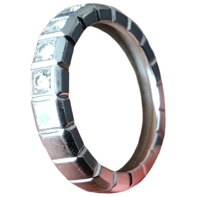 Pre-owned Chopard Ice Cube White Gold Ring