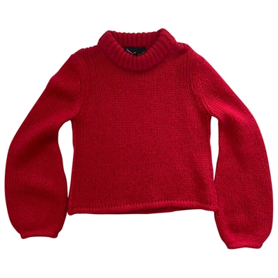 Pre-owned Designers Remix Wool Sweatshirt In Red