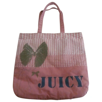 Pre-owned Juicy Couture Tote In Pink