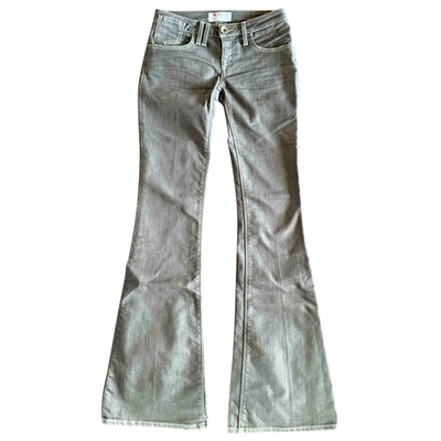 Pre-owned Cycle Large Trousers In Grey