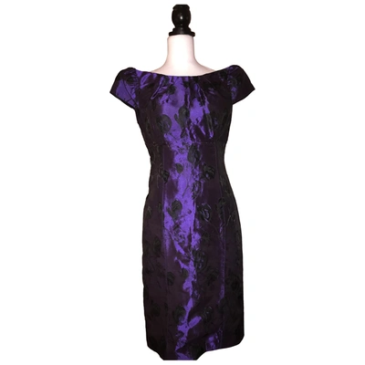 Pre-owned Reiss Mid-length Dress In Purple