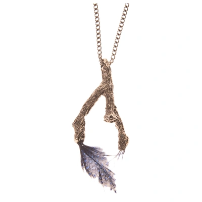 Pre-owned Roberto Cavalli Long Necklace In Metallic