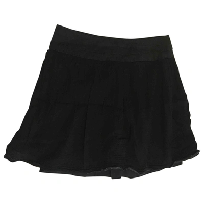 Pre-owned Zadig & Voltaire Mid-length Skirt In Black