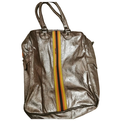 Pre-owned Replay Handbag In Gold