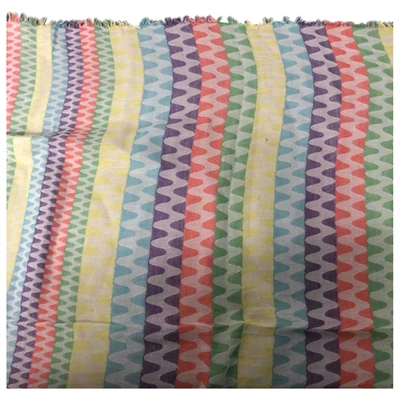 Pre-owned M Missoni Stole In Multicolour