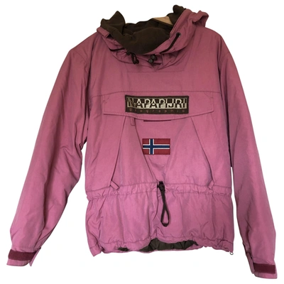 Pre-owned Napapijri Jacket In Pink