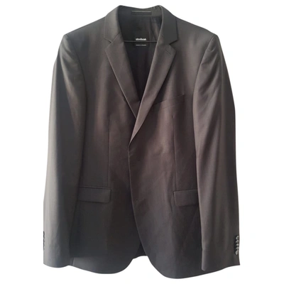 Pre-owned Strellson Wool Jacket In Black