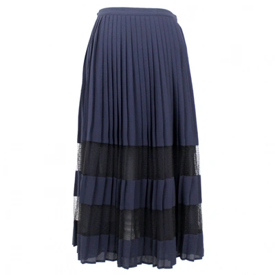 Pre-owned Claudie Pierlot Navy Skirt