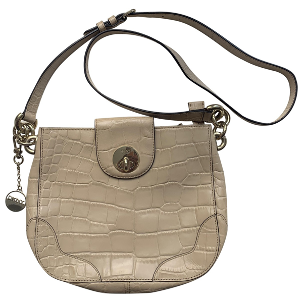 dkny beige bag