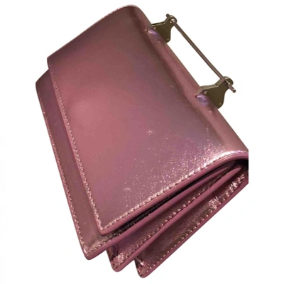 Pre-owned M2malletier Leather Clutch Bag In Metallic