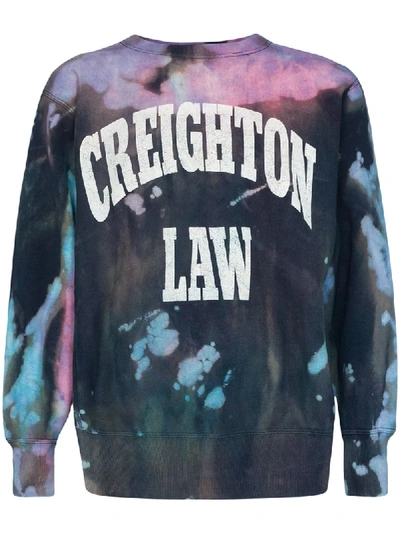 Stain Shade Creighton Law Sweatshirt In Purple