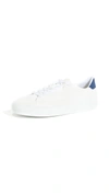 Greats Royale Knit Sneakers In White/navy