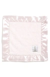Little Giraffe Satin Trim Chenille Blanket In Light Pink