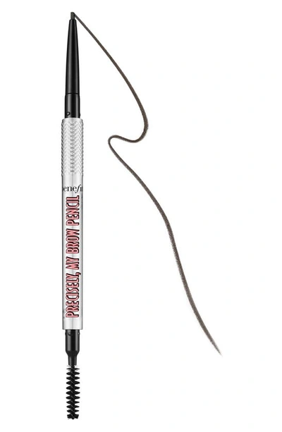 Benefit Cosmetics Mini Precisely, My Brow Pencil Waterproof Eyebrow Definer Shade 6 .001 oz/ .04 G In Shade 6 (cool Soft Black)