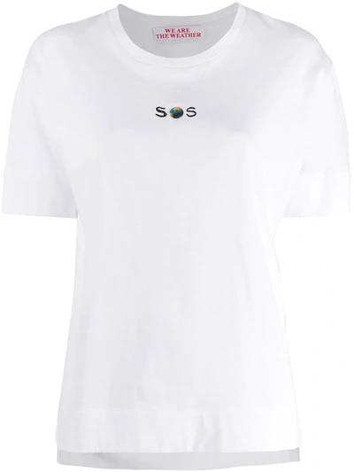 Stella Mccartney Sos Earth T-shirt In Pure White