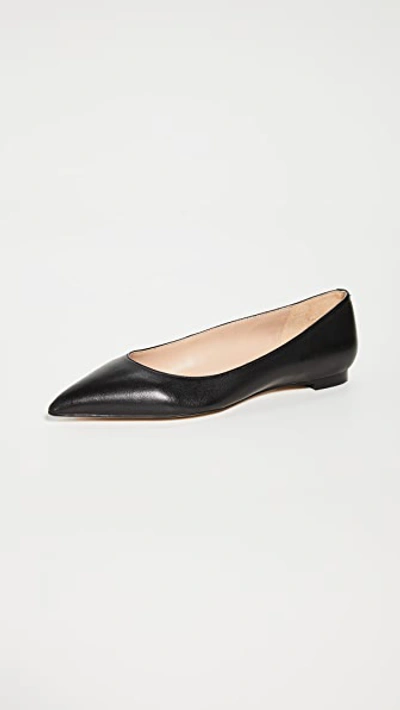 Sam Edelman Stacey Pointed Toe Flat In Black