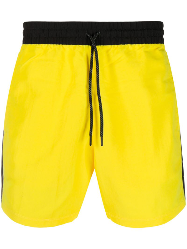 north face shorts yellow