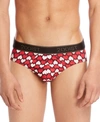 2(x)ist Micro No-show Floral Print Briefs In Graphic