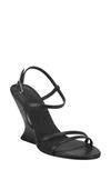 Sigerson Morrison Women's Willa Wedge Sandals In Black