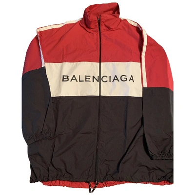 Pre-owned Balenciaga Red Jacket