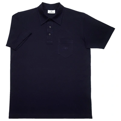 Pre-owned Valentino Polo Shirt In Blue