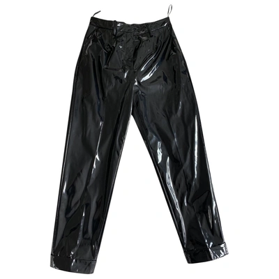 Pre-owned N°21 Chino Pants In Black
